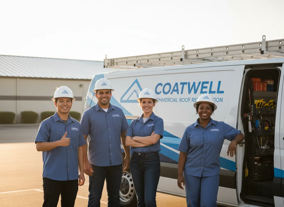 Commercial roof coating company in Lodi, WI